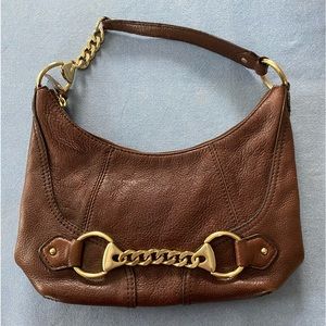 Michael Kors vintage 1980’s leather hobo bag.